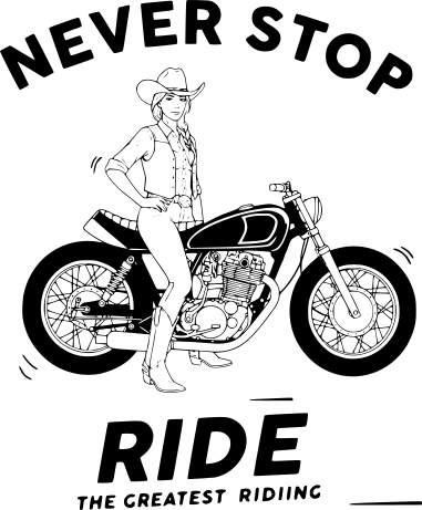 ボバーカスタムカウガールイラスト