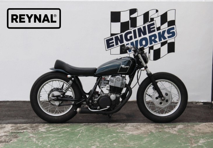 SR400　カスタム　ウェーコ