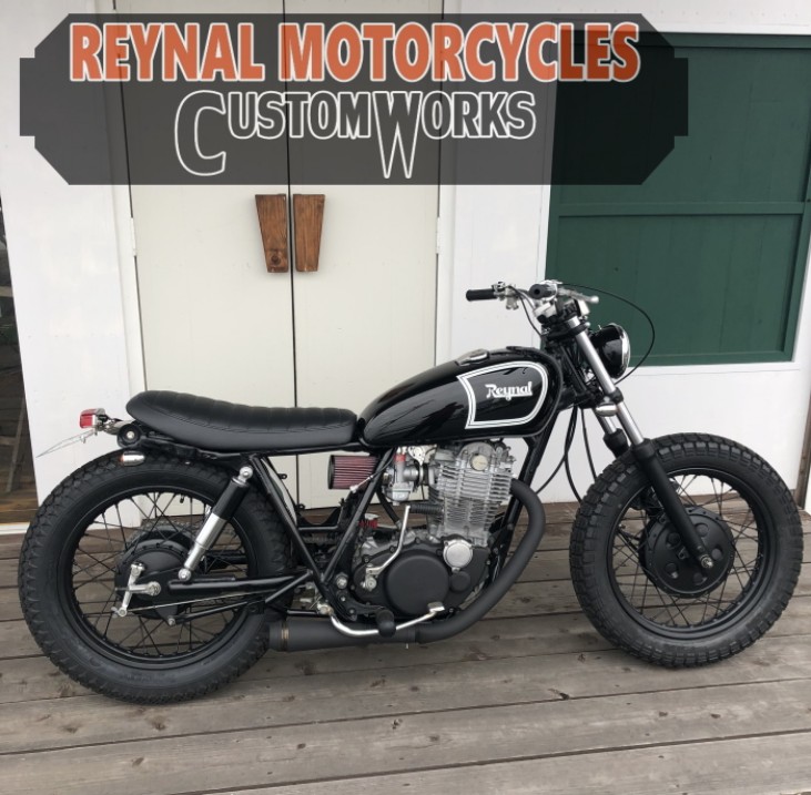 SR400カスタム　ビリングズ