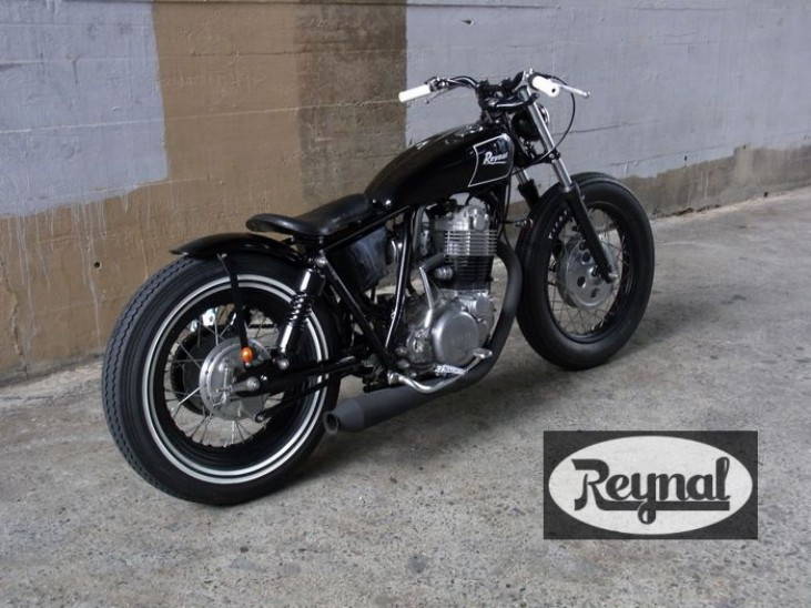 SR400カスタム　ボルダートラック